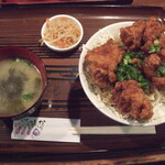 天むすび トンテキ 夏夏 - 料理写真:甘カラ丼