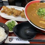 極楽うどん TKU - 鶏天カレーうどん