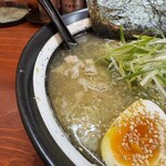 ニボシの恵 - 新登場 塩生姜ラーメン+チャーマヨ丼