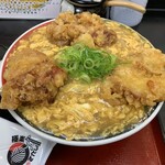 極楽うどん TKU - 鶏天鶏卵カレーうどん