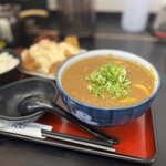 極楽うどん TKU - 鶏天タルタル定食おいしいカレーうどん