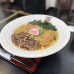 極楽うどん TKU - 肉きつねわかめうどん