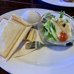 逸珈琲 - ホットサンド！