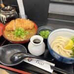 極楽うどん TKU - 期間限定 ・カツカレー丼セット
