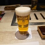 肉匠 コギヤ 宴庭  - 生ビール