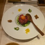 肉匠 コギヤ 宴庭  - 爆弾スタミナユッケ