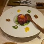 肉匠 コギヤ 宴庭  - 爆弾スタミナユッケ