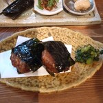 蕎麦割烹 ながの - 桜海老の磯辺揚げ