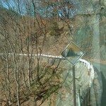 明神館 - 途中落石跡もありました…