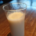 明神館 - 初代女将さんのレモンミルク…さっぱりとして美味しい♪