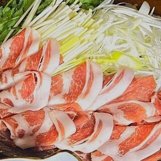 桃太郎ポークの雲丹出汁しゃぶ