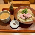 麦の夜明け - あいもりつけ麺 味噌 1900円　※限定