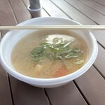 道の駅 たかの - けんちん汁 350円