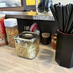 横浜家系ラーメン こう - 刻みショウガ嬉しい