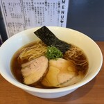 自家製手もみ麺 鈴ノ木 - ✅醤油らぁ麺(大盛り200g)¥1.050
　※並160g・大盛200gからセレクト
　※キャッシュオンリー