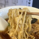 自家製手もみ麺 鈴ノ木 - ✅醤油らぁ麺(大盛り200g)¥1.050
　※並160g・大盛200gからセレクト
　※キャッシュオンリー