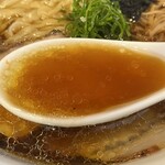 自家製手もみ麺 鈴ノ木 - ✅醤油らぁ麺(大盛り200g)¥1.050
　※並160g・大盛200gからセレクト
　※キャッシュオンリー