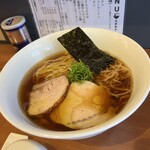 自家製手もみ麺 鈴ノ木 - ✅醤油らぁ麺(大盛り200g)¥1.050
　※並160g・大盛200gからセレクト
　※キャッシュオンリー
