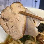 自家製手もみ麺 鈴ノ木 - ✅醤油らぁ麺(大盛り200g)¥1.050
　※並160g・大盛200gからセレクト
　※キャッシュオンリー