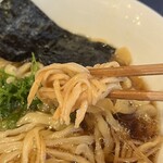 自家製手もみ麺 鈴ノ木 - ✅醤油らぁ麺(大盛り200g)¥1.050
　※並160g・大盛200gからセレクト
　※キャッシュオンリー