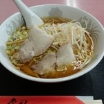 亀福食堂 - 2014年12月　ラーメン大盛り