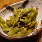特攻チキン野郎 加世堂 - 茶豆の浅漬け