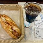 ヴィ・ド・フランス - 料理写真:メキシカンチリドッグセット