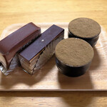 菓子と珈琲 暖 - オペラ、スフレショコラ、ほうじ茶ティラミス