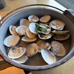 はまぐり庵 - 酒蒸し