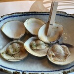 はまぐり庵 - 焼きはまぐり