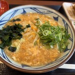 丸亀製麺 - 玉子あんかけうどん（並） 550円