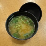 ぱんちょう - ●みそ椀 なめこ椀、200円