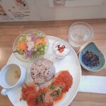 カフェ 杢糸 - 玄米ランチプレ―ト