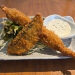 海の食堂 大家族 - エビフライ、サワラフライ