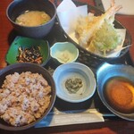 すし土風炉 - 天ぷら定食1320円
