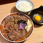 新宿思い出横丁 ばんしゃく家 - 黒毛和牛TKG