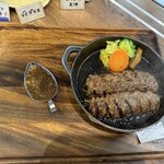 グリルケー ファームズ アグリパーク上里店 - 【2026.1.10(土)】ハンバーグ240gランチのハンバーグ