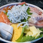 さかな屋食堂ウロコジュウ - 海鮮丼（大）
