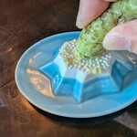 手打うどん 郁兵衛 - 本わさび付き