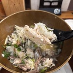 ニコイチマート - 最後は出汁をかけていただきます