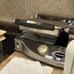 茶屋町パーラー - サンド温め中