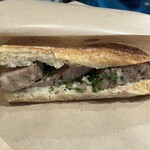 茶屋町パーラー - 黒豚パテドカンパーニュトマトサンド