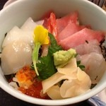 レストラン 雪椿 - 特選海鮮丼(2013/3撮影)