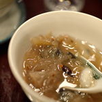 趙楊 - 人參果蜜桂花羹（にんじんくわとしろきくらげときんもくせいのくわし） 