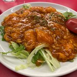 南海飯店 - エビと玉子のチリソース