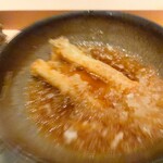 天ぷらあら木 - 穴子