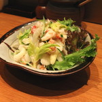 Tonkatsukappoukatsuzen - 蟹とセロリのレモン和え　(2014/12)