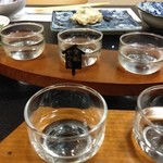 福田屋 - 日本酒飲み比べ（香住鶴）