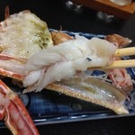 福田屋 - 焼き蟹（100％柴山かにのフルコース）