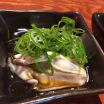 Haya pon - つきだしの生牡蠣